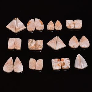 Scolecite Cabochon หินควอตซ์หลวมสำหรับเครื่องประดับหินธรรมชาติสำหรับขาย - Product Image 5