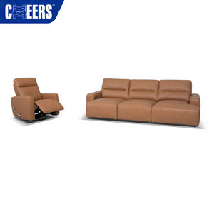 Manwah Cheers 3 1 Chỗ Ngồi Có Thể Ngả Ghế Sofa Da Đồ Nội Thất Phòng Khách Giường Sofa Đa Chức Năng Hiện Đại - Product Image 2