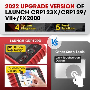 Outil de diagnostic automobile X431 CRP129X OBD2 pour codes ENG, ABS, SRS, huile, SAS, TMPS, EPB - Product Image 3