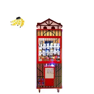 xjd-469 Small Claw Crane Machine Arcade Toys Plush Coin Operated Games Mega Mini Claw Machine With Bill Acceptor