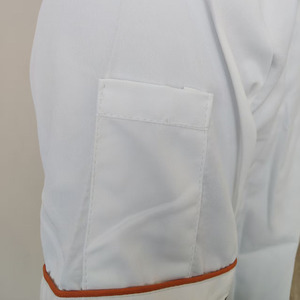 Chaqueta de Chef Negra, Uniforme de Chef para Mujer, Ropa de Cocina para Cafetería, Ropa Culinaria para Hombre, Chaqueta de Manga Corta para Restaurante, Hotel, Bar - Product Image 5