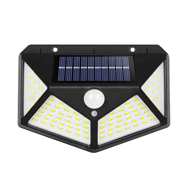 Boyid Outdoor Wireless Solar Lights Solar Motion Sensor Lights with 100 leds IP65 Waterproof Security Light for Garden Yard