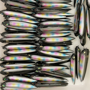 Esca Galleggiante Tipo Pencil, Esca Artificiale da Pesca 120mm 22g, Esca Topwater Fatta a Mano per Pesca a Traina, Stick Bait per Pesca con <span class=keywords><strong>Esche</strong></span> - Product Image 4