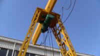 Grue à portique 1T 2T 3T 5T 10T Chariot de voyage électrique monté sur rail Chariot motorisé monorail grue à portique
