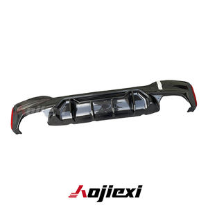 Lèvre de séparation de diffuseur de pare-chocs arrière en Fiber de carbone de Style compétition pour <span class=keywords><strong>BMW</strong></span> série 5 G30 540i <span class=keywords><strong>M550i</strong></span> <span class=keywords><strong>F90</strong></span> M5 2017-2023 Kit de carrosserie - Product Image 2