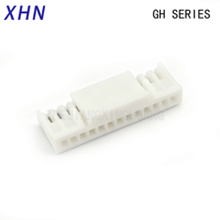 Connecteurs de câblage GH 1,25 mm GHR-10V-S 10P, boîtiers de câblage PBT JST 0,3A~1A / 125V AC AWG # 30~ # 32