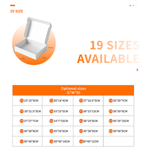 Lipack tùy chỉnh mang nhãn hiệu in đen sóng vận chuyển Hộp quần áo bao bì bưu phẩm hộp giấy - Product Image 6