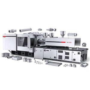 เครื่องฉีดขึ้นรูปพลาสติกระบบไฮดรอลิก VA550ความเร็วสูง PC ABS PP TPE - Product Image 6