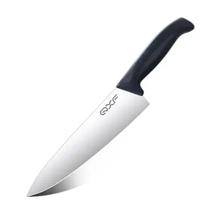 מכירה חמה מותאמת אישית סכין שף 8 אינץ' סכין שף מקצועית למטבח עם ידית פלסטיק