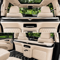 Kit de mise à niveau de l'intérieur de la cabine VIP Yukon de luxe pour Cadillac Escalade, cloison TV, sièges Nappa, éclairage Starlight