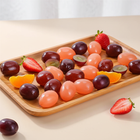 Bonbons gélifiés aux saveurs de fruits variés en gros, OEM ODM, marque privée, bonbons moelleux, halal, disponibles pour les supermarchés et les confiseries