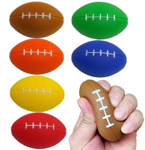 Ballon anti-stress de football américain avec logo personnalisé, ballon de rugby, jouets anti-stress à presser pour la promotion - Product Image 2
