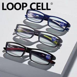 Lunettes de lecture tendance pour ordinateur PC, nouveau design 2026, pour hommes, en stock, anti-lumière bleue, presbytie, lunettes de lecture <span class=keywords><strong>pas</strong></span> chères 1.0 1.5 - Product Image 1