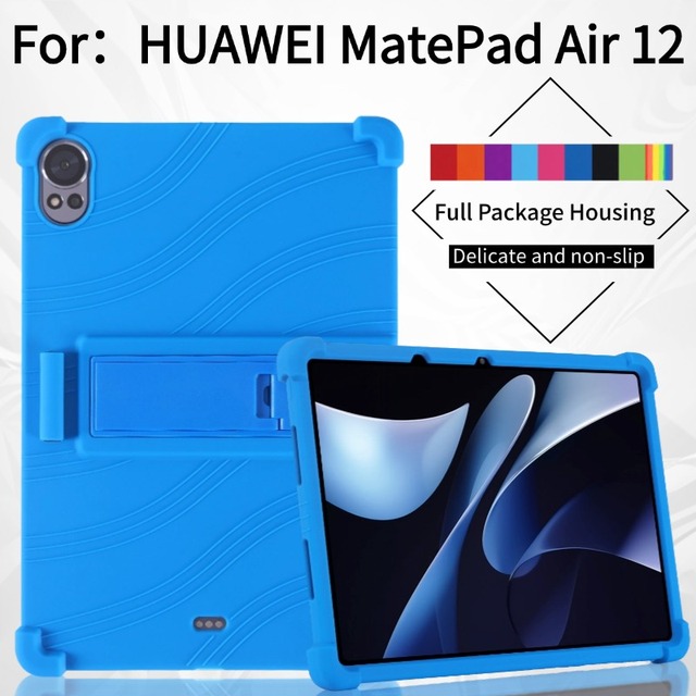 Tablet Silica Gel Protective Case for Huawei Matepad Pro 12.6 Air 12 12.2 13.2 Armor Back Shell Soft Holder Cover