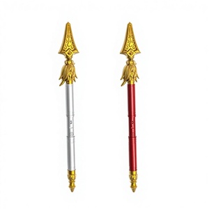 DEFA Nezha Lanza <span class=keywords><strong>de</strong></span> Fuego Extensible con Control por <span class=keywords><strong>Voz</strong></span>, Juguete <span class=keywords><strong>de</strong></span> Plástico Recargable con Sonido y Luz, Arma <span class=keywords><strong>de</strong></span> Cosplay, Juego <span class=keywords><strong>de</strong></span> Roles para Niños, Regalo <span class=keywords><strong>de</strong></span> Cumpleaños - Product Image 1