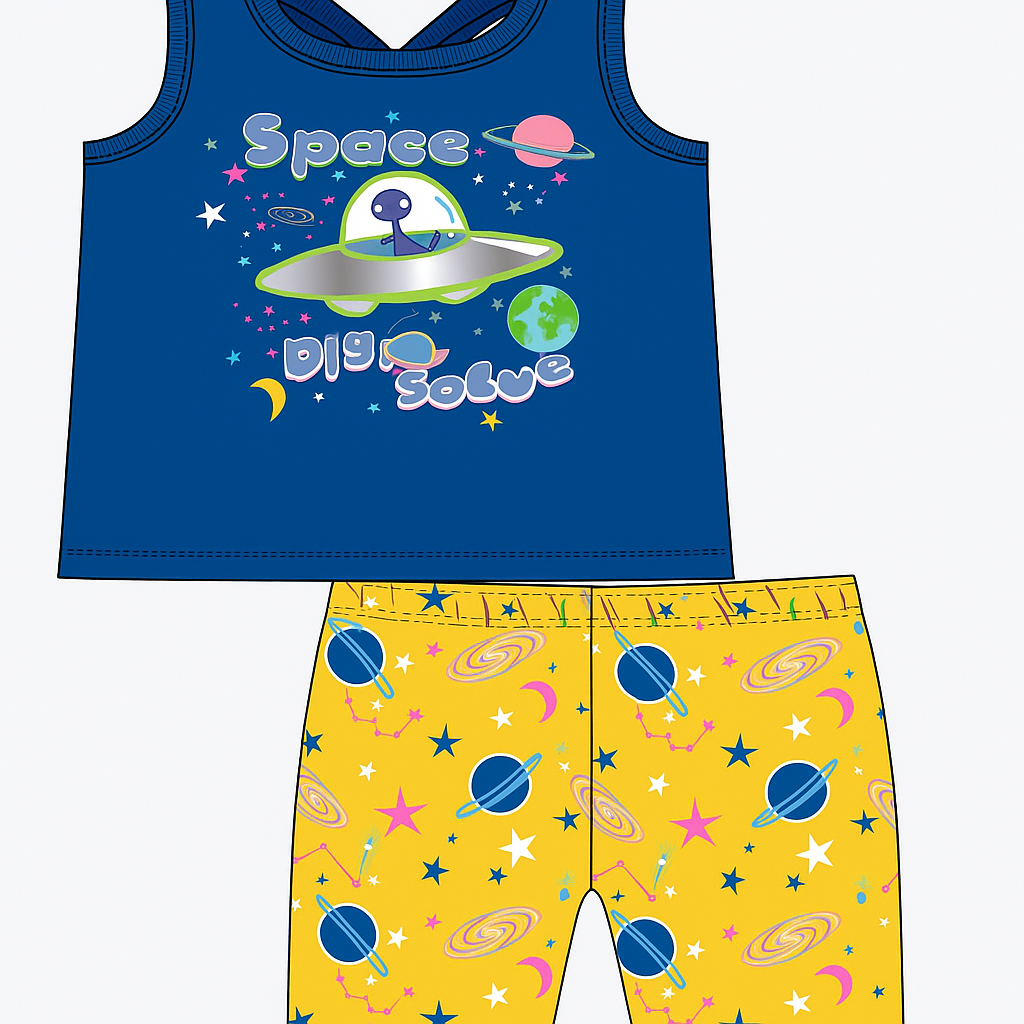 สีฟ้าและสีเหลือง