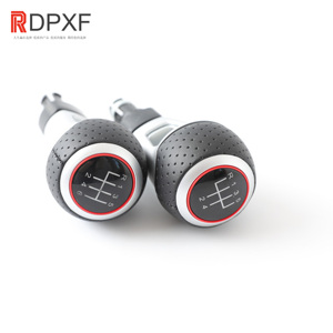 Pour Audi TT TTS A3 <span class=keywords><strong>S3</strong></span> A4 A6 Golf Passat, pommeau de levier de vitesse manuel, panneau de levier de vitesse, levier de vitesse manuel. - Product Image 2