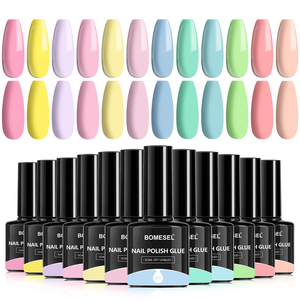 Esmalte de Uñas en Gel <span class=keywords><strong>Color</strong></span> Macaron, No Tóxico, con Acabado de Larga Duración, para Salón Profesional, Suministros para Arte de Uñas - Product Image 6