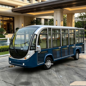 Bus électrique de tourisme à deux étages de haute qualité, couleur personnalisée, navette pour visites de la ville et sites panoramiques côtiers - Product Image 1