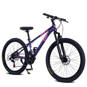 Vente en gros OEM Polygone bleu clair Pneus de vélo de montagne 27.5 26 24 pouces Bicyclette traditionnelle 26 femme - Product Image 4