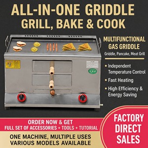 Estufa de <span class=keywords><strong>Gas</strong></span> Comercial Popular con Horno, Encendido Eléctrico, Estufa de <span class=keywords><strong>Gas</strong></span> <span class=keywords><strong>Industrial</strong></span> para Asar y Freír, Ampliamente Utilizada en Estados Unidos - Product Image 3