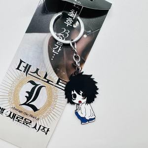 17 unids/set Anime <span class=keywords><strong>Death</strong></span> <span class=keywords><strong>Note</strong></span> aleación colgante pulsera anillo pendientes llavero accesorios caja de colección - Product Image 3