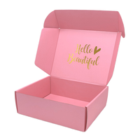 Boîte d'Expédition en Carton Ondulé de Luxe Personnalisée pour Cadeaux, Emballage Postal et d'Expédition