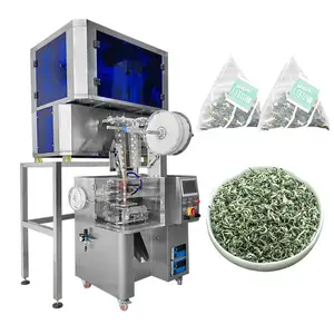 Automatic Pyramide Triangle Tea Bag Packing Machine Tea Packing Machine With Rope Tea Packaging Machine