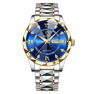 BINBOND 2521 hommes étanche en acier inoxydable affaires <span class=keywords><strong>montre</strong></span> à Quartz 2024 haut marque chic nuit lueur Date semaine hommes <span class=keywords><strong>montre</strong></span>-bracelet - Product Image 2