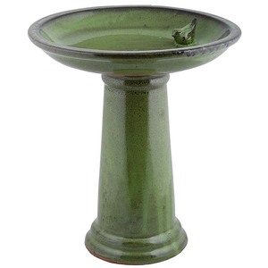 Support de bain en céramique verte, grand oiseau, support pour le <span class=keywords><strong>jardin</strong></span> - Product Image 1
