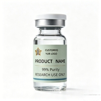 Étiquettes personnalisées pour flacons de peptides à marque privée pour la perte de poids et les soins de santé, flacons de 2 ml, 5 ml, 10 ml