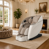 Sillón de Masaje Profesional Reclinable Zero Gravity SL con Reposapiés Dividido y Abatible, Certificado CE y UKCA