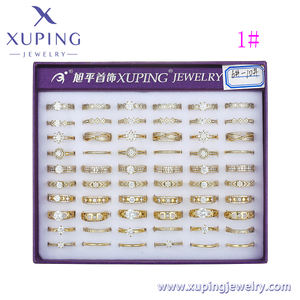 Anillo-104 <span class=keywords><strong>Xuping</strong></span> Moda 2020 Precio Especial Liquidación Caja de 60 Piezas Anillo para Mujer - Product Image 2