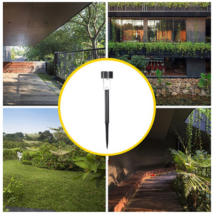 Lampes solaires LED pour pelouse Hj 001d, éclairage extérieur pour allées de jardin, villa, maison, parc - Product Image 4