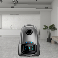 Aspirateur balai cyclonique haute puissance avec enrouleur de cordon automatique, aspirateur sec pour la maison, la voiture et les hôtels
