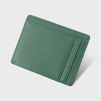 Pabrik Dompet Grosir Dompet Kartu Kredit Kulit Asli Tempat Kartu Pintar RFID Dompet Mini Pria
