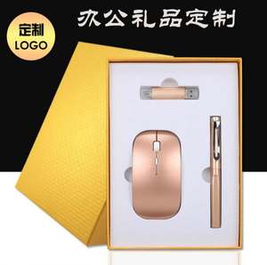 Ready Stock Practical Bluetooth Wireless <b>Mouse</b> Wholesale with 8GB USB Flash Drive and Writing <b>Pen</b> for Promotional Office Product - Product Image 5