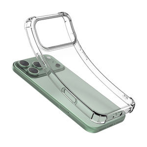 <span class=keywords><strong>Coque</strong></span> en TPU souple antichoc à 4 coins pour <span class=keywords><strong>iPhone</strong></span> 17 Pro 16E 17 Air 15 14 Plus 13 12 <span class=keywords><strong>11</strong></span> Pro Max Anti-chute Clear Thin Phone Shell - Product Image 2