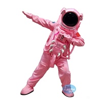 Costume de mascotte de Spaceman Costume de casque d'astronaute simulé