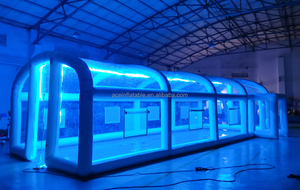 Carpa Inflable Portátil Hermética Personalizada para Piscina, Cubierta Inflable Transparente para Piscina - Product Image 5