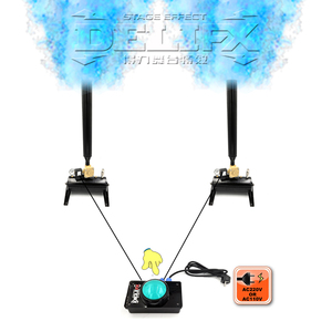 Mini Confetti Cannon Blaster Lanceur Poudre Streamer Machine Réglable 180 Degrés Angle Sexe Révéler Fumée et Poudre <span class=keywords><strong>Shooter</strong></span> - Product Image 1