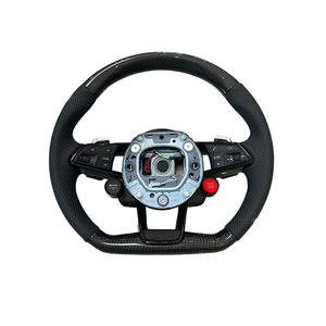 Pour volant de sport <span class=keywords><strong>Audi</strong></span> Universal Fit avec coutures de couleur personnalisées et Options de forme volant de voiture - Product Image 5