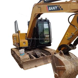 Excavadora Sany SY 75Cpro de Gran Eficiencia, Máquina de Construcción Hidráulica Usada de China en Venta - Product Image 1