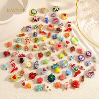 KAVNAR Groothandel Op Maat Gemaakt Logo 18K Verguld RVS Gemengde Emaille Charms voor DIY Sieraden maken Ketting Armband