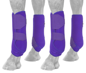 Kuda berkuda bot Tendon pelindung betis nilon kaki kuda pelindung lengan bernapas dan dapat disesuaikan <span class=keywords><strong>Harness</strong></span> kuda - Product Image 2