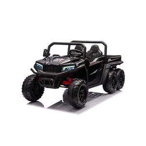 <span class=keywords><strong>Tracteur</strong></span> électrique pour enfants de grande taille, <span class=keywords><strong>jouet</strong></span> à 6 roues, en plastique, alimenté par batterie 12V, suspension pour la sécurité, ceinture de sécurité pour 2 à 4 ans - Product Image 5