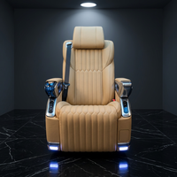 Nouveau Siège de Voiture Modifié de Luxe Maybach VIP, Fabricant de Sièges en Cuir, Sac à Documents, Siège Sport, Logo OEM pour Vito W447 Sprinter