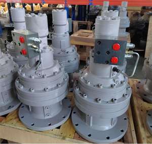 Réducteur rotatif à engrenages planétaires hydrauliques, boîte de vitesses de transmission hydraulique planétaire à couple élevé - Product Image 6