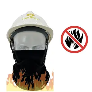 FR protective gaiter custom neck gaitar private label welding neck tube bandana windproof motorcycle racing face mask