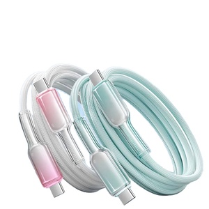 Nouvel Arrivage : Étui de Protection Ice 1M, Chargeur Rapide USB Type C en Cuivre Pur, Câbles de Données en Nylon, <span class=keywords><strong>Cordon</strong></span> USB <span class=keywords><strong>pour</strong></span> Téléphone <span class=keywords><strong>Portable</strong></span> – Tendance Actuelle - Product Image 1
